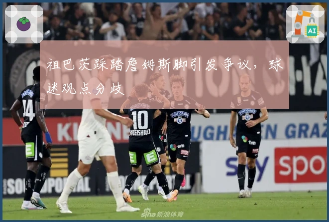 祖巴茨踩踏詹姆斯脚引发争议，球迷观点分歧